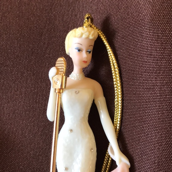 Other - 🎄Lenox Christmas Mattel Ornament Solo In the Spotlight Barbie 2004